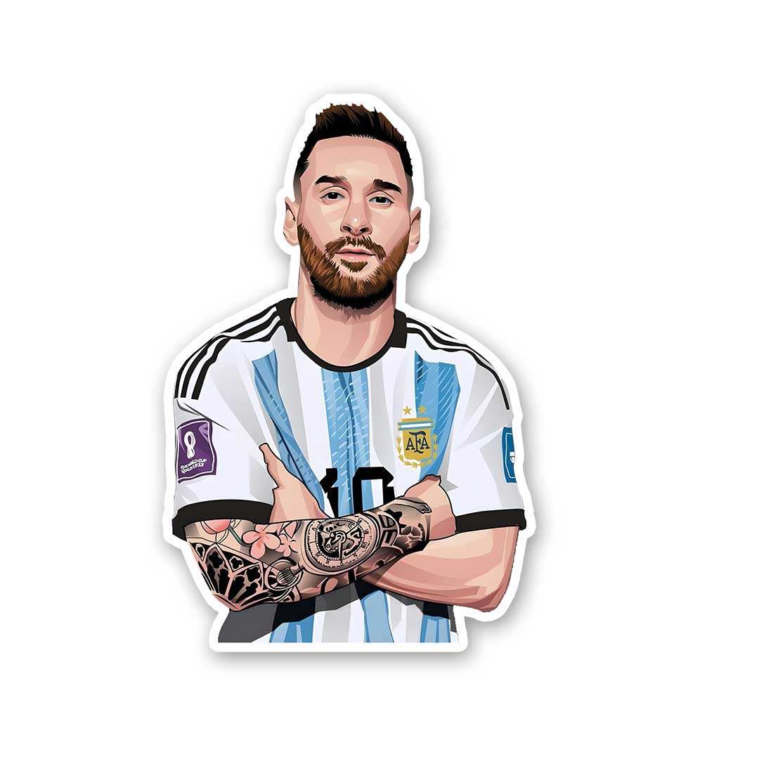 Lionel Messi Argentina Sticker - Stickers | STICK IT UP