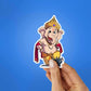 Little Ganesha Sticker waterproof vinyl decal for laptop, bike, car & bottle