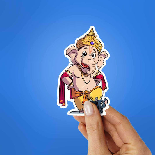Little Ganesha Sticker - STICK IT UP