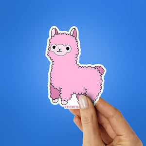 LLAMA Sticker waterproof vinyl decal for laptop, bike, car & bottle