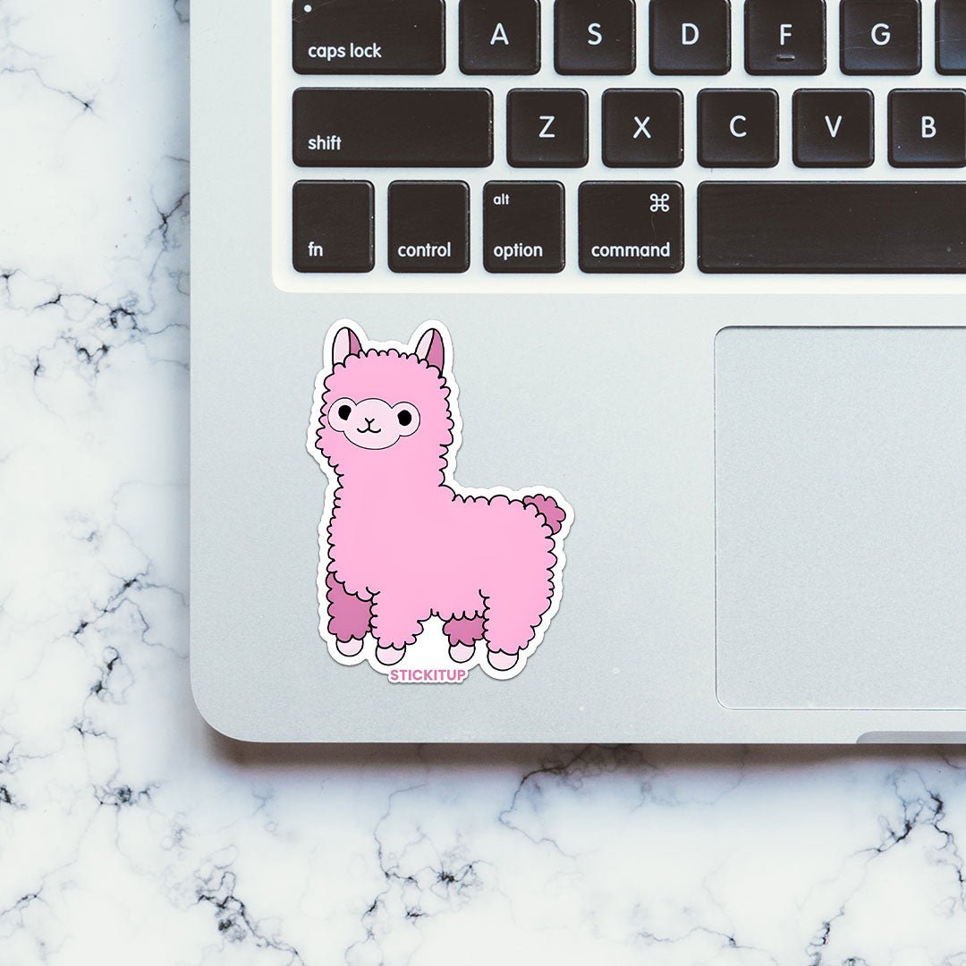LLAMA Sticker waterproof vinyl decal for laptop, bike, car & bottle
