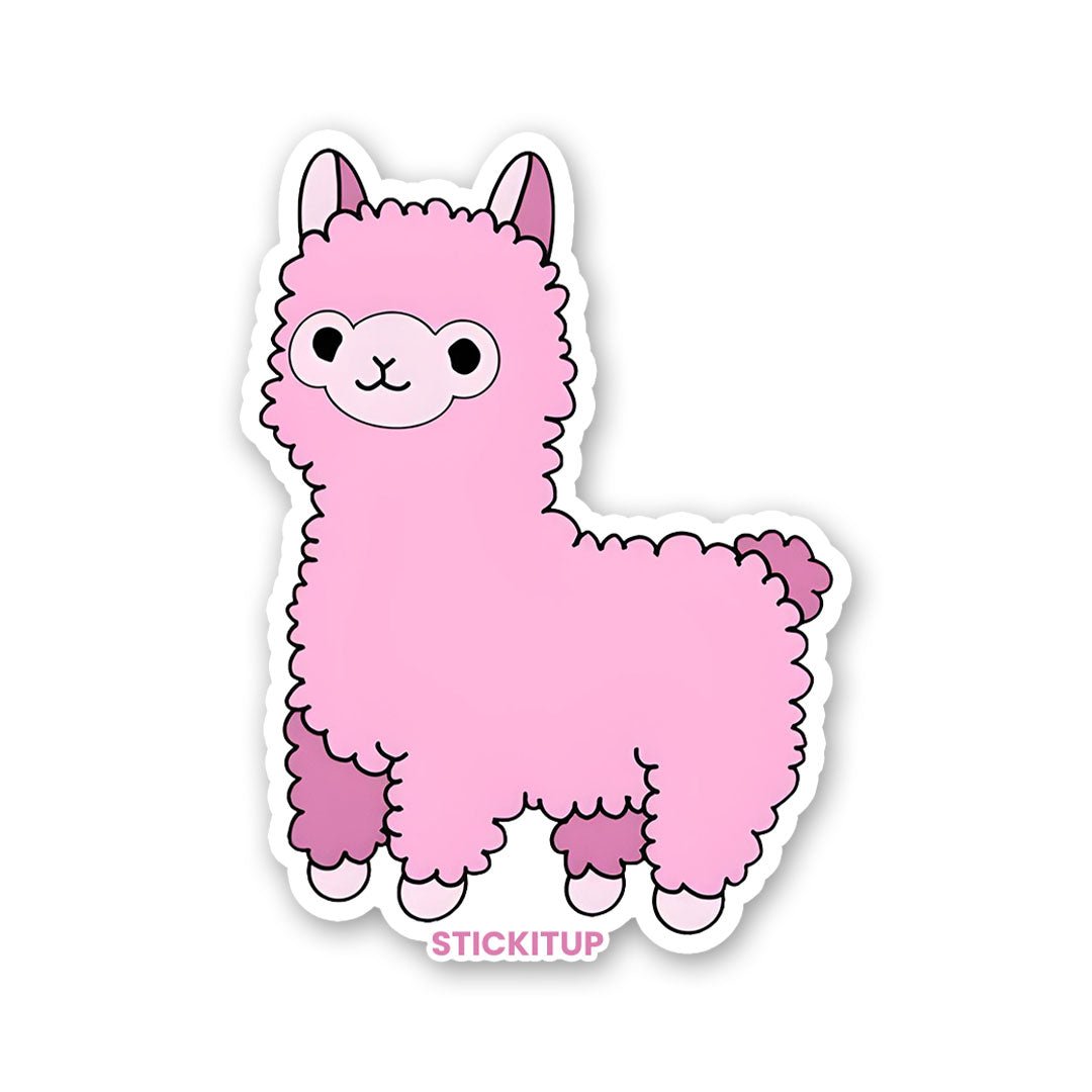 LLAMA Sticker waterproof vinyl decal for laptop, bike, car & bottle