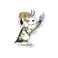 Loki - Dog Sticker waterproof vinyl decal for laptop, bike, car & bottle