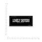 lonely drivers Bumper Sticker waterproof vinyl decal for laptop, bike, car & bottle