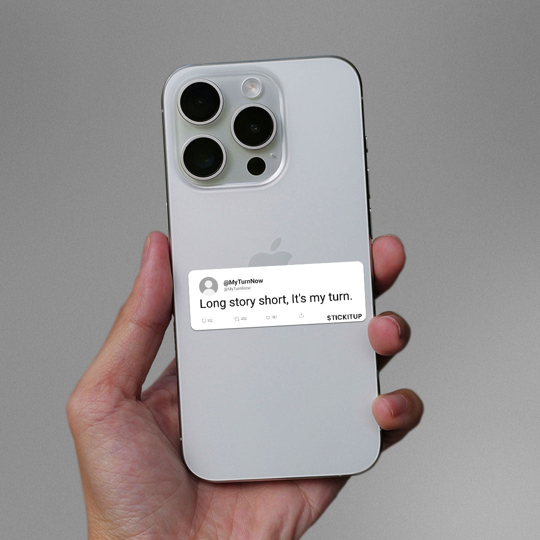 Long Story Short Sticker - STICK IT UP