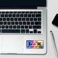 Look Don't Touch Holographic Stickers