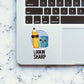 Lookin' Sharp Sticker waterproof vinyl decal for laptop, bike, car & bottle
