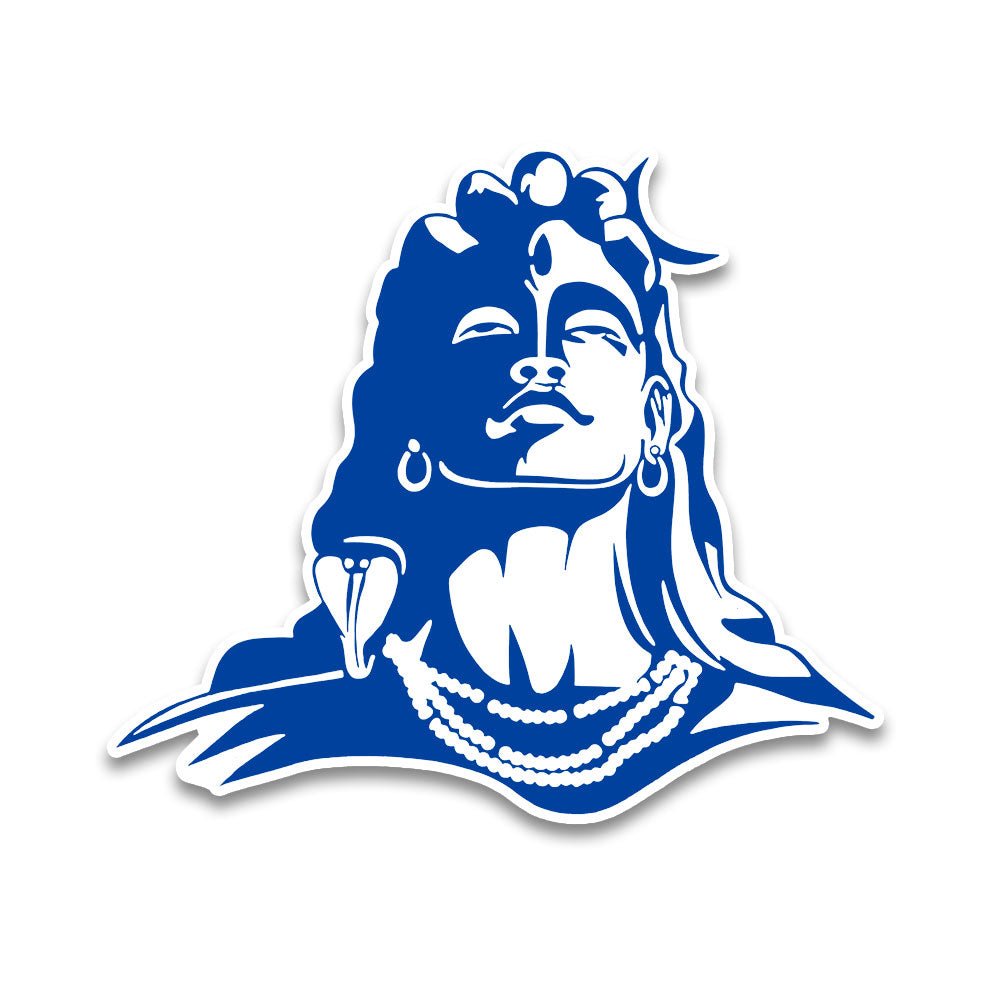 Lord Shiva Adiyogi Bumper Sticker - Bumper Sticker | STICK IT UP
