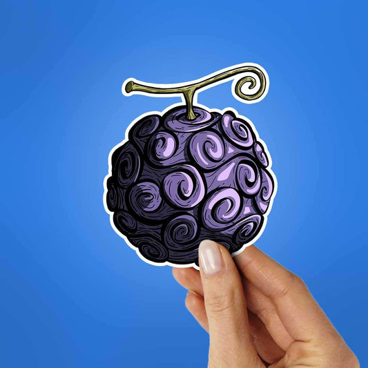 Luffy Devil Fruit Sticker - STICK IT UP