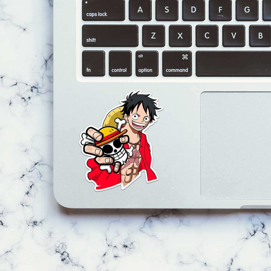 Mini Luffy Sticker Buy Luffy One Piece Sticker Online | Stickers | STICK IT UP