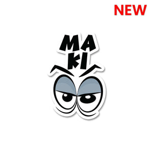 Maa ki Aankh Sticker waterproof vinyl decal for laptop, bike, car & bottle