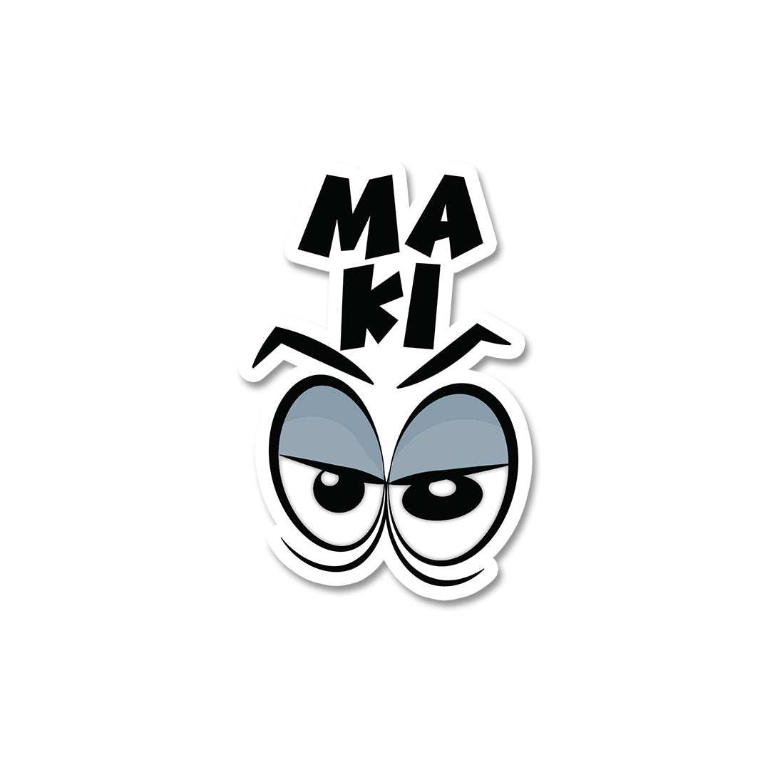 Maa ki Aankh Sticker waterproof vinyl decal for laptop, bike, car & bottle
