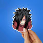 Madara Uchiha Sticker waterproof vinyl decal for laptop, bike, car & bottle