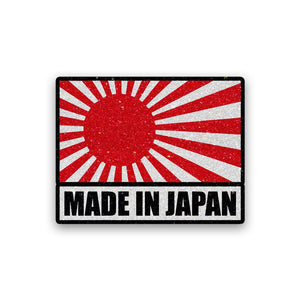 Made In Japan 0.1 Glitter Sticker waterproof vinyl decal for laptop, bike, car & bottle