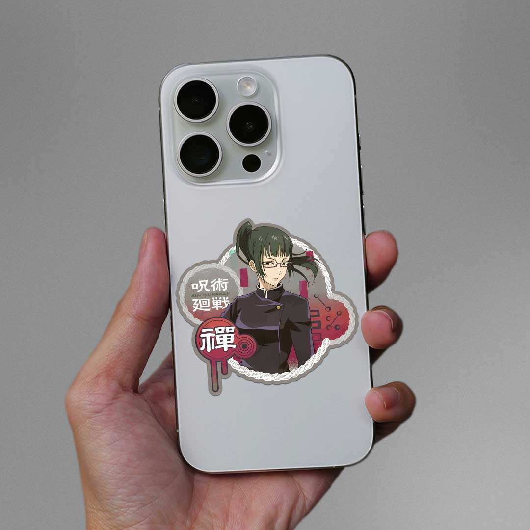 Maki Sticker waterproof vinyl decal for laptop, bike, car & bottle