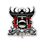 Malevolent Shrine Sticker waterproof vinyl decal for laptop, bike, car & bottle