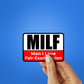 Man I Love Fair-Examination Sticker