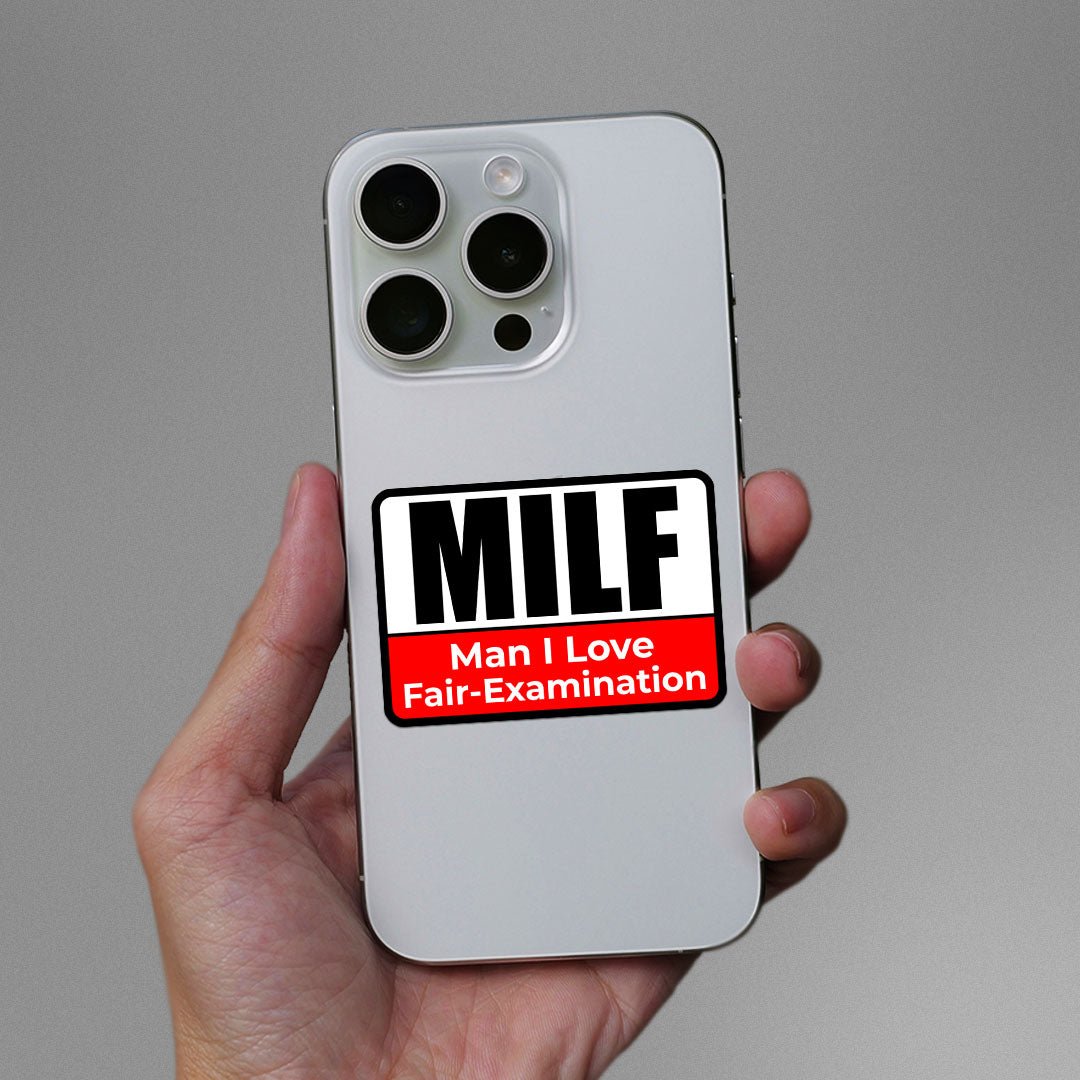 Man I Love Fair-Examination Sticker - Stickers | STICK IT UP