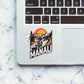 Manali Sticker waterproof vinyl decal for laptop, bike, car & bottle