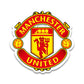 Manchester Bumper Sticker waterproof vinyl decal for laptop, bike, car & bottle