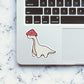 Mario Dino Sticker waterproof vinyl decal for laptop, bike, car & bottle