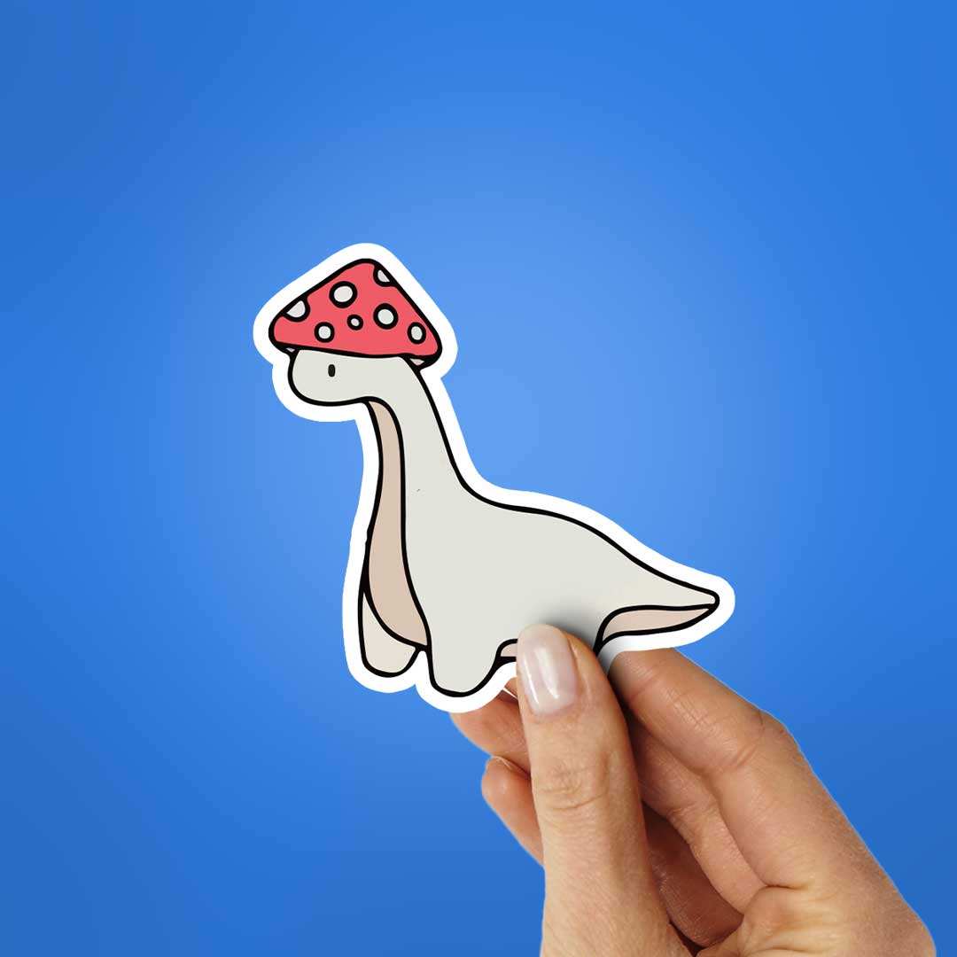 Mario Dino Sticker waterproof vinyl decal for laptop, bike, car & bottle