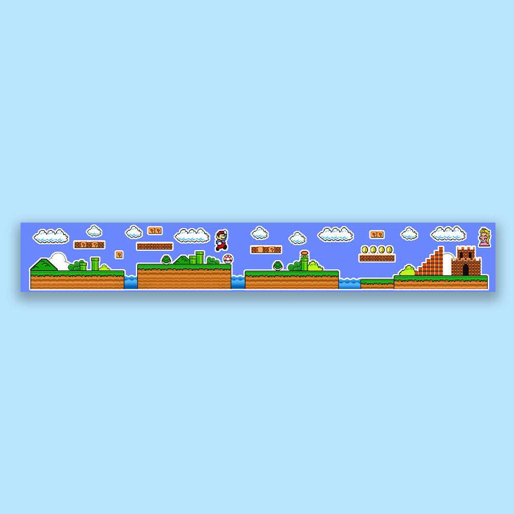 Mario Infinity Sticker - Infinity Stickers | STICK IT UP