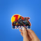 MAX Sticker waterproof vinyl decal for laptop, bike, car & bottle