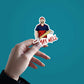 Max well Sticker waterproof vinyl decal for laptop, bike, car & bottle