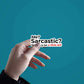 Me Sarcastic Sticker waterproof vinyl decal for laptop, bike, car & bottle