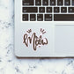 Meow Sticker waterproof vinyl decal for laptop, bike, car & bottle