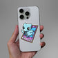 Mew Card Sticker waterproof vinyl decal for laptop, bike, car & bottle