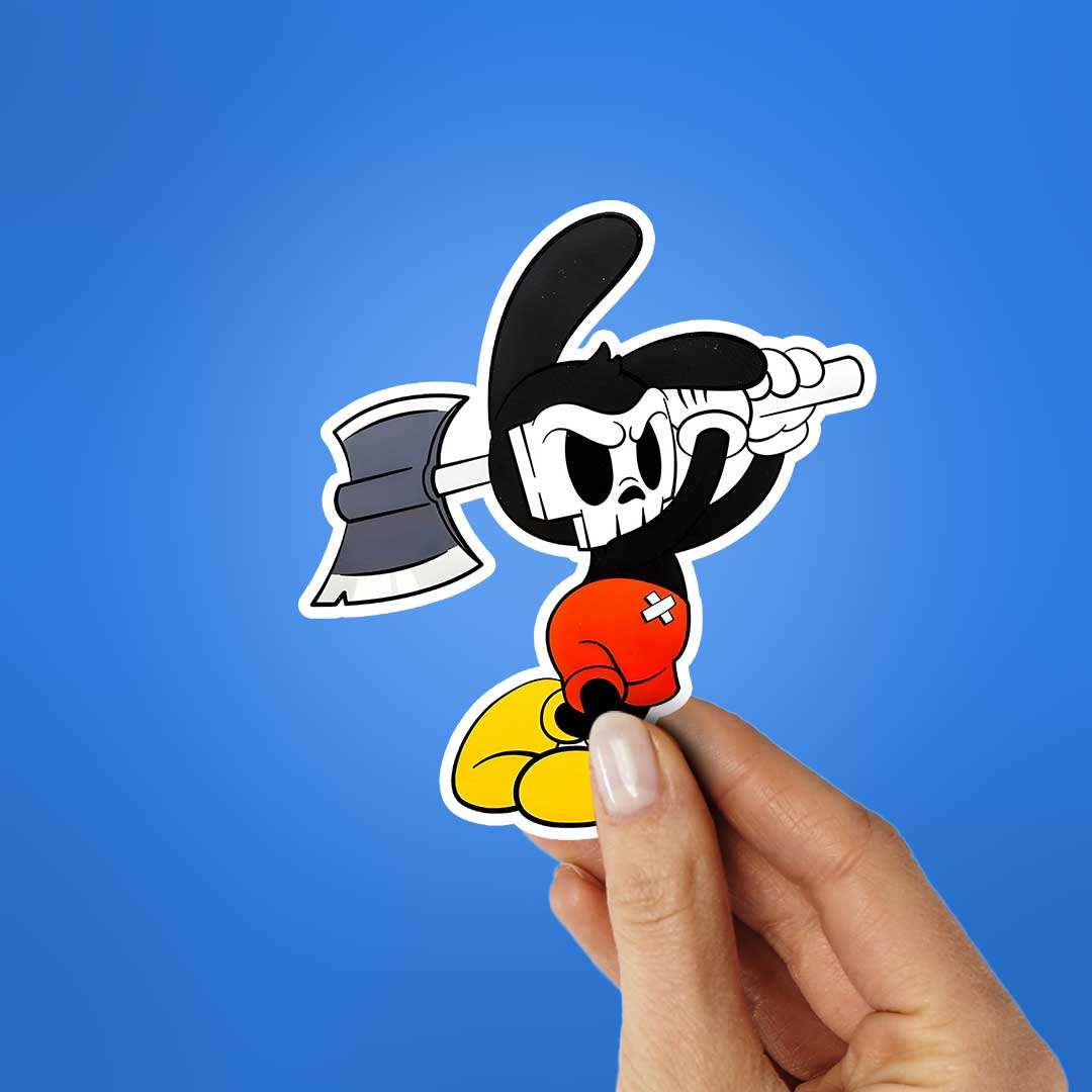 Color Mike Sticker Buy Mickey Sticker Online | Premium Waterproof Vinyl | STICK IT UP