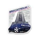 Mightmare Sticker waterproof vinyl decal for laptop, bike, car & bottle