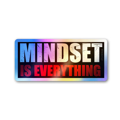 Mindset 2.0 Holographic Stickers - Holographic stickers | STICK IT UP