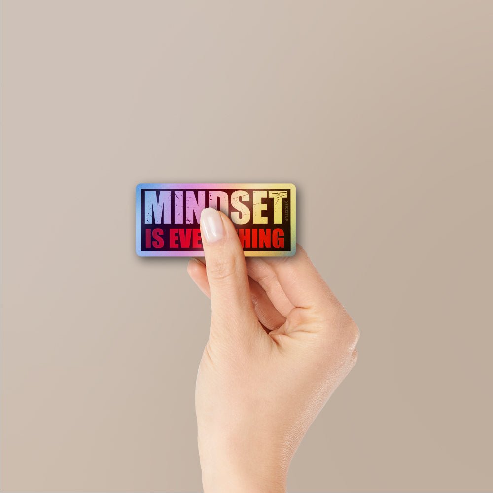 Mindset 2.0 Holographic Stickers - Holographic stickers | STICK IT UP