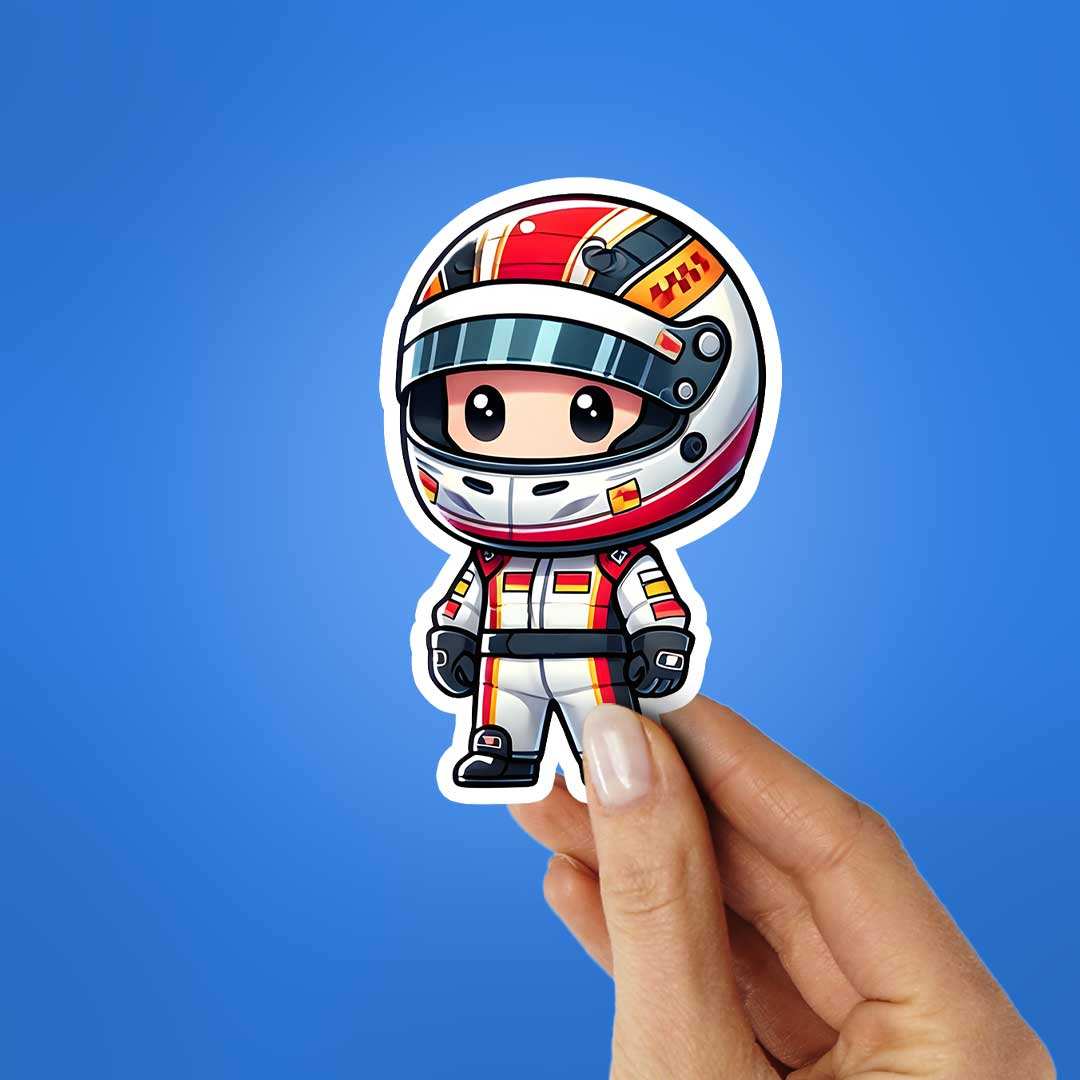 Mini Michael Sticker Sticker waterproof vinyl decal for laptop, bike, car & bottle