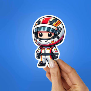 Mini Michael Sticker Sticker waterproof vinyl decal for laptop, bike, car & bottle