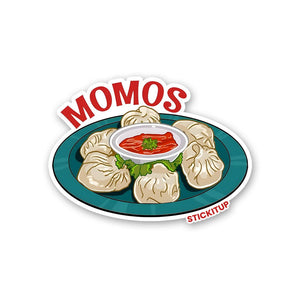 MOMOS Sticker waterproof vinyl decal for laptop, bike, car & bottle