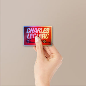 Monaco No.16 Driver Holographic Stickers - Holographic stickers | STICK IT UP