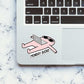 Monday Sucks Sticker waterproof vinyl decal for laptop, bike, car & bottle