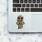Money in Mouth Sticker waterproof vinyl decal for laptop, bike, car & bottle
