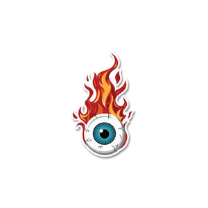 Monster Eye Sticker waterproof vinyl decal for laptop, bike, car & bottle