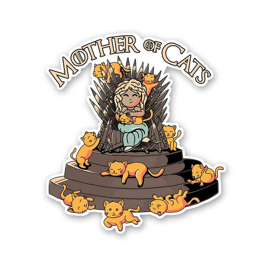 Mother Of Cats Sticker - STICK IT UP