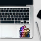 Motorbike Wheelie Holographic Stickers - Holographic stickers | STICK IT UP