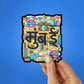 Mumbai 1.0 Sticker waterproof vinyl decal for laptop, bike, car & bottle