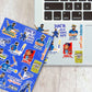 Mumbai Mini Sticker Sheet waterproof vinyl decal for laptop, bike, car & bottle