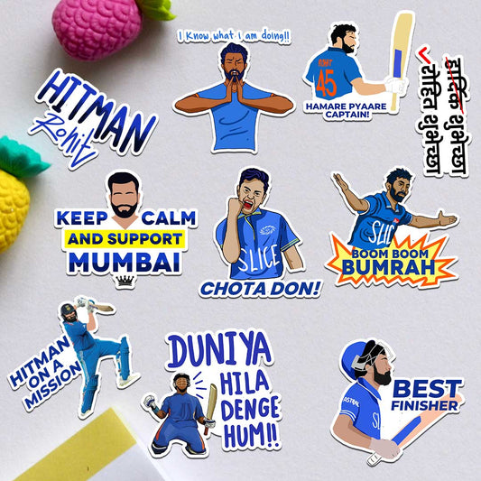 Mumbai Sticker Pack [20 Sticker] waterproof vinyl decal for laptop, bike, car & bottle
