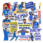 Mumbai Sticker Pack [20 Sticker] waterproof vinyl decal for laptop, bike, car & bottle