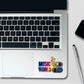 Music On/Off Switch Holographic Stickers - Holographic stickers | STICK IT UP